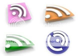 Lrvisual 3D RSS Icons