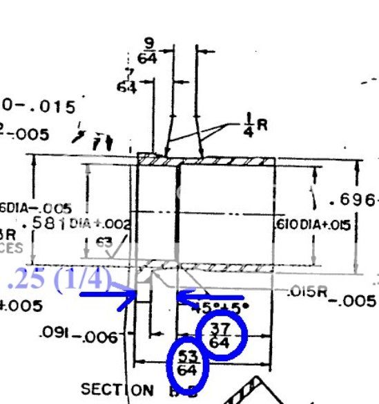 bushing barrel fit ..how much clearance