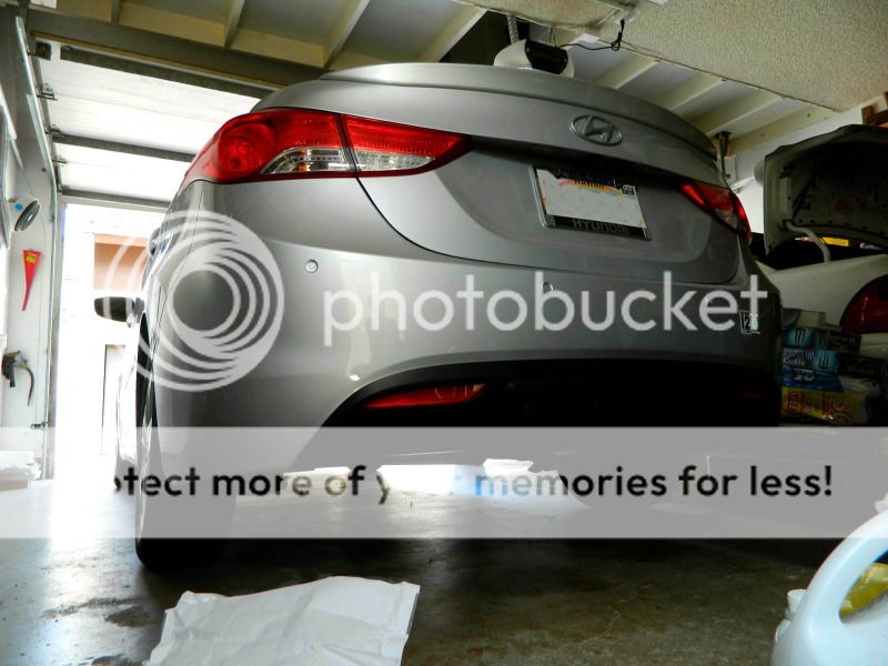reverse park assist sensors, installed hyundai forums hyundaistarting things off with a finished pic