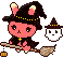 halloween pixels photo: bunnywitch.gif